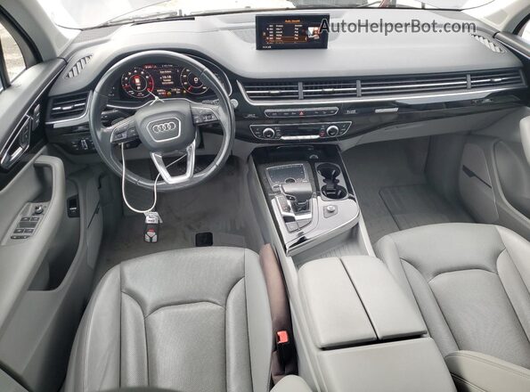 WA1VABF78JD031682 2018 AUDI Q7 Gray Вид панелі приладів