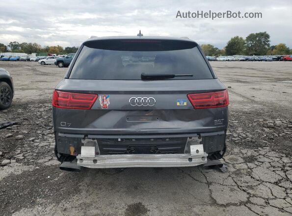 WA1VABF78JD031682 2018 AUDI Q7 Gray Вид ззаду