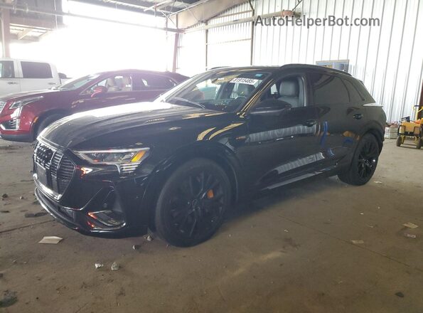 WA1VABGE2PB008061 2023 AUDI E-TRON Черный Передняя левая четверть