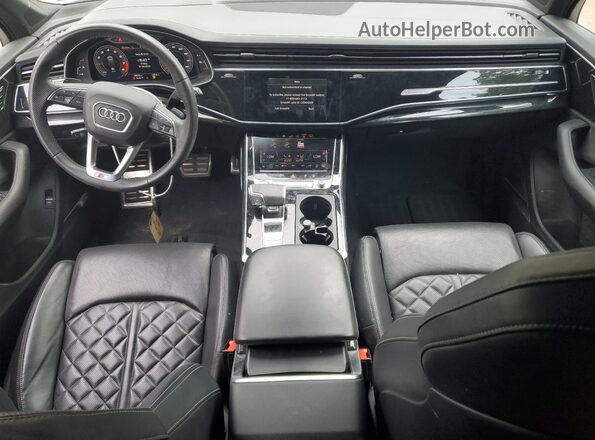 WA1VWAF79LD010368 2020 AUDI SQ7 Silver Вид панелі приладів