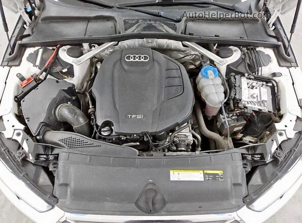 WAUANAF40HN031606 2017 AUDI OTHER Белый Вид задней части салона