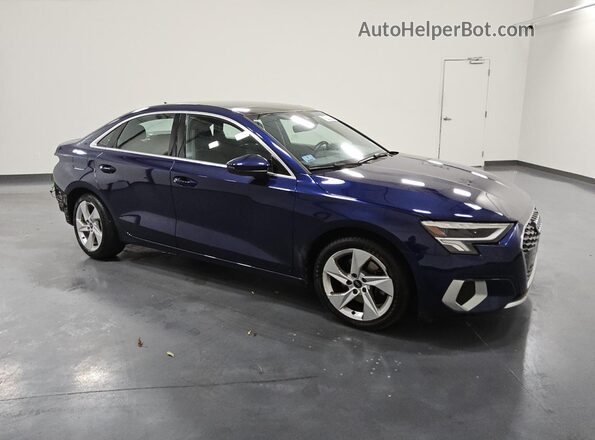 WAUAUDGY0RA113656 2024 AUDI OTHER Синий Передняя правая четверть