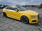 2017 Audi S3 Premium Plus Yellow vin: WAUB1GFF2H1027178