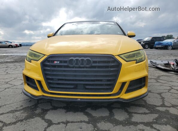 WAUB1GFF2H1027178 2017 AUDI S3 Yellow Vista frontal