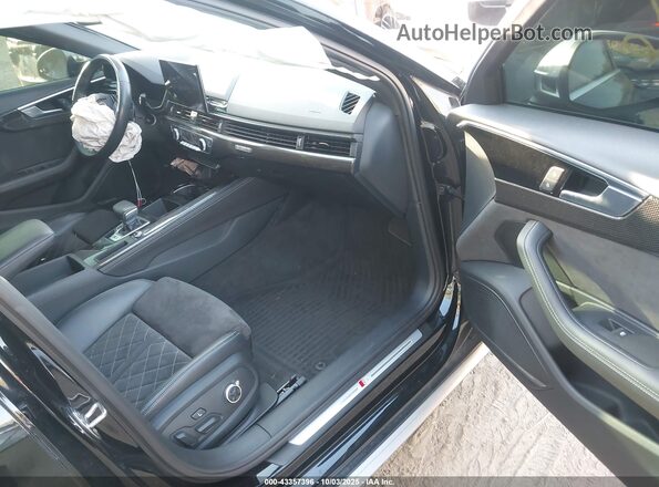 WAUB4AF42LA042839 2020 AUDI S4 Black Widok wnętrza z przodu