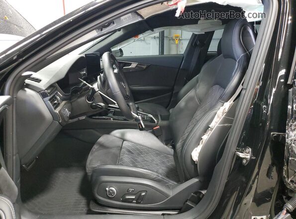 WAUB4AF47PA006277 2023 AUDI S4 Черный Вид салона спереди