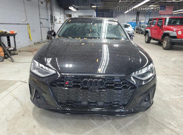 WAUB4AF47PA006277 2023 AUDI S4 Черный Вид спереди