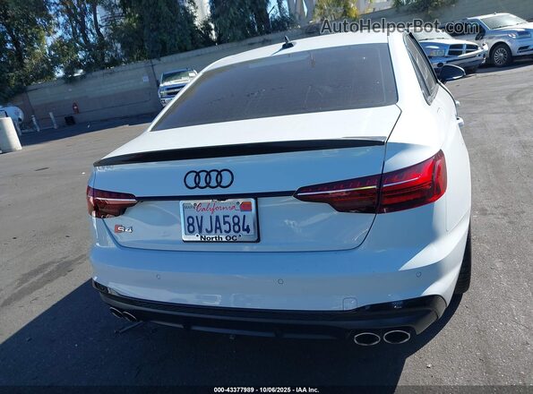 WAUB4AF49MA031175 2021 AUDI S4 White 