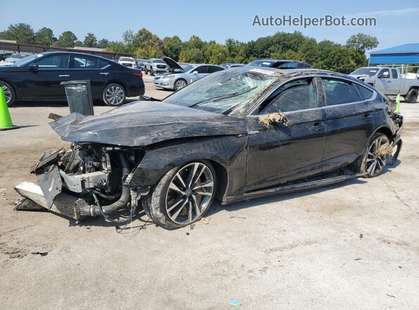WAUB4CF52LA016732 2020 AUDI S5 Черный Передняя левая четверть