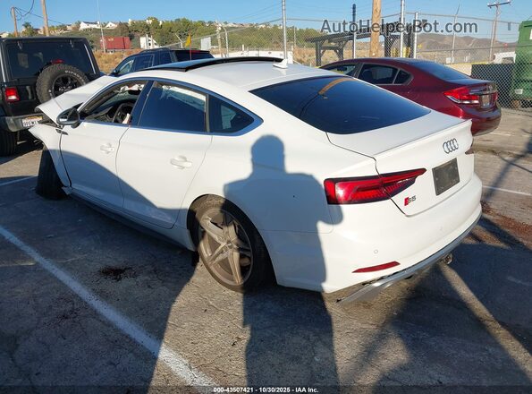 WAUB4CF54KA016729 2019 AUDI S5 Белый Задняя левая четверть