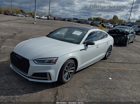 WAUB4CF55JA075559 2018 AUDI S5 White Vista tres cuartos delantera izquierda
