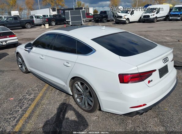 WAUB4CF55JA075559 2018 AUDI S5 White Trasero izquierdo