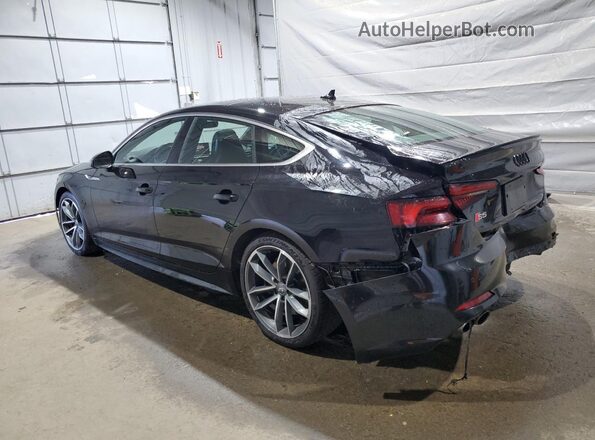 WAUB4CF56JA127569 2018 AUDI S5 Black უკანა მარცხენა