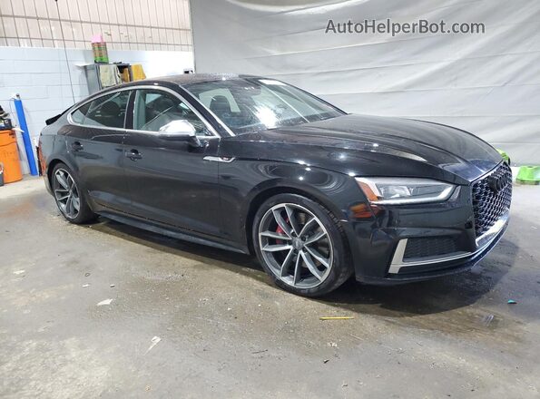 WAUB4CF56JA127569 2018 AUDI S5 Black წინა მარჯვენა