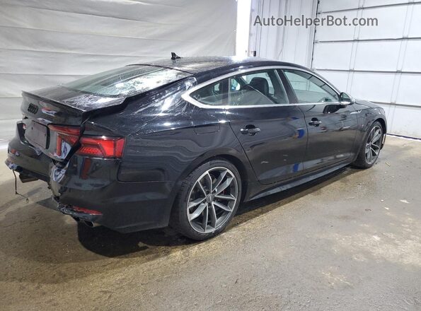 WAUB4CF56JA127569 2018 AUDI S5 Black უკანა მარჯვენა