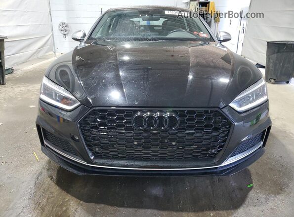 WAUB4CF56JA127569 2018 AUDI S5 Black წინა ხედი