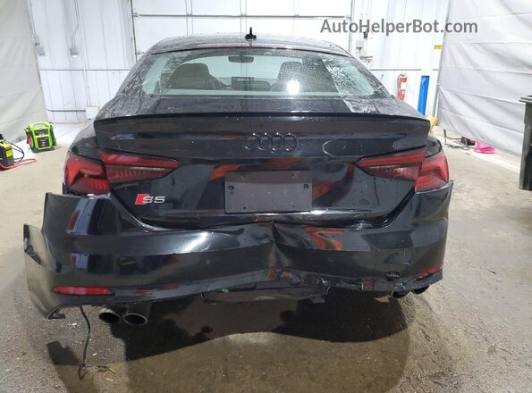 WAUB4CF56JA127569 2018 AUDI S5 Black უკანა ხედი