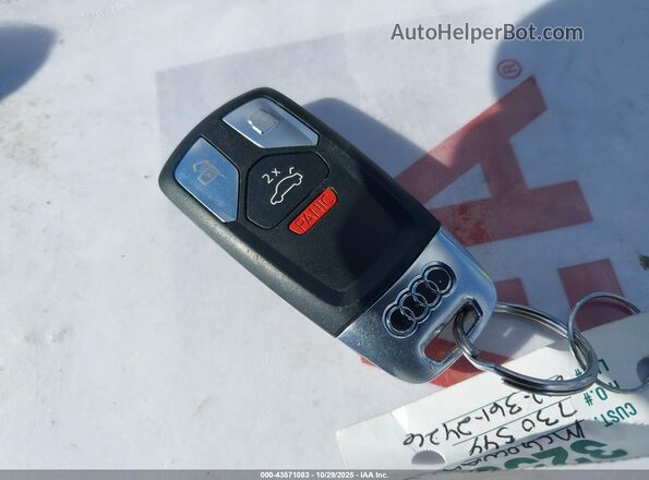 WAUB4CF56KA057489 2019 AUDI S5 Black Вид панелі приладів