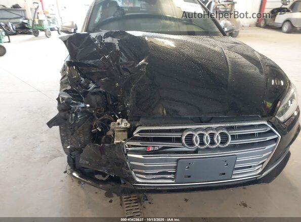 WAUB4CF5XJA017138 2018 AUDI S5 Black Widok z przodu