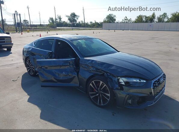 WAUB4DF58PA048001 2023 AUDI S5 Серый Передняя правая четверть