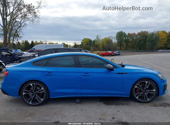 WAUB4DF5XMA041160 2021 AUDI S5 Blue უკანა სალონის ხედი