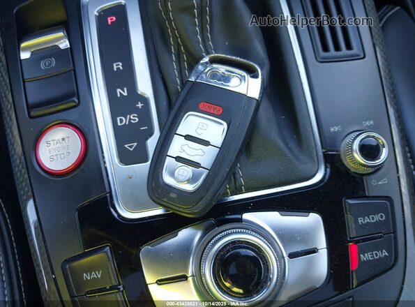 WAUC4AFR5GA005533 2016 AUDI S5 Gray Widok deski rozdzielczej