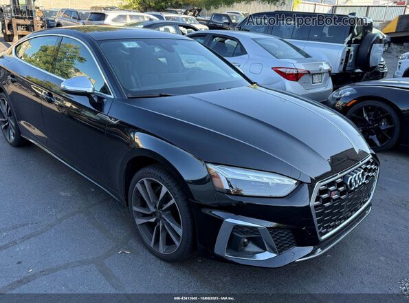 WAUC4CF52RA043149 2024 AUDI S5 Черный Передняя правая четверть