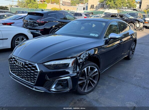 WAUC4CF52RA043149 2024 AUDI S5 Черный Передняя левая четверть