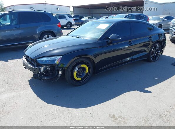 WAUC4CF55SA006988 2025 AUDI S5 Черный Передняя левая четверть
