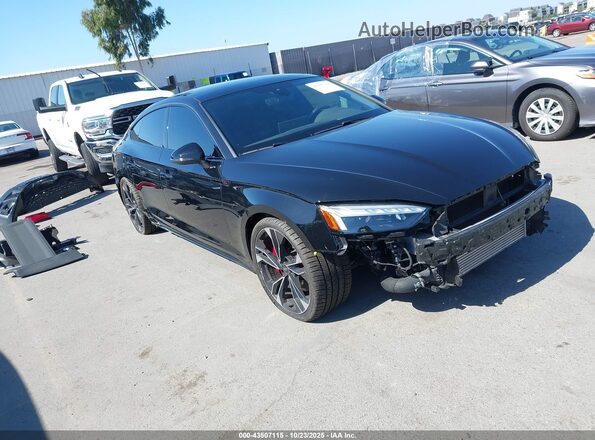 WAUC4CF55SA006988 2025 AUDI S5 Черный Передняя правая четверть