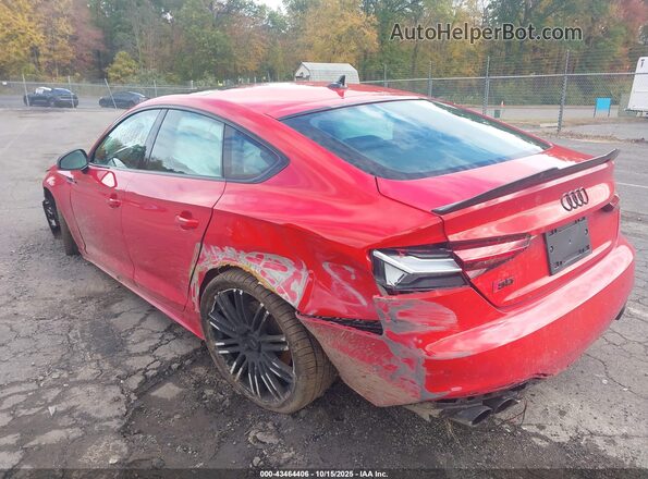 WAUC4CF56RA106902 2024 AUDI S5 Красный Задняя левая четверть