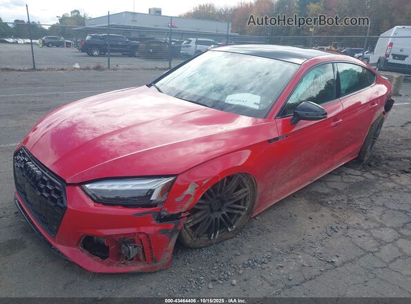 WAUC4CF56RA106902 2024 AUDI S5 Красный Передняя левая четверть
