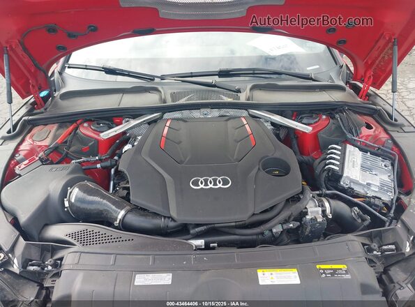 WAUC4CF56RA106902 2024 AUDI S5 Красный Вид сзади