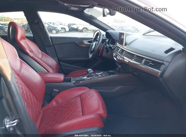 WAUC4CF57JA035732 2018 AUDI S5 Серый Вид салона спереди