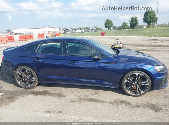 WAUC4CF58NA032425 2022 AUDI S5 Blue Widok zestawu wskaźników