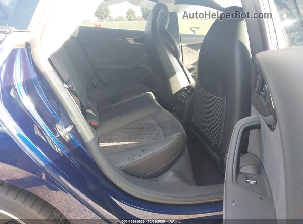 WAUC4CF58NA032425 2022 AUDI S5 Blue Widok naklejki z numerem VIN