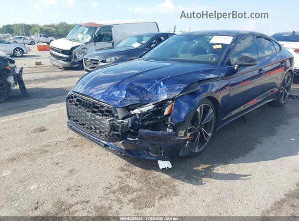 WAUC4CF58NA032425 2022 AUDI S5 Blue Widok z przodu
