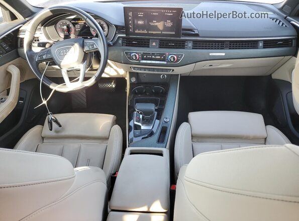 WAUEAAF40MA016568 2021 AUDI OTHER Белый Вид панели приборов