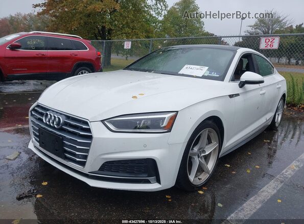 WAUENCF57KA070780 2019 AUDI OTHER White Widok zestawu wskaźników