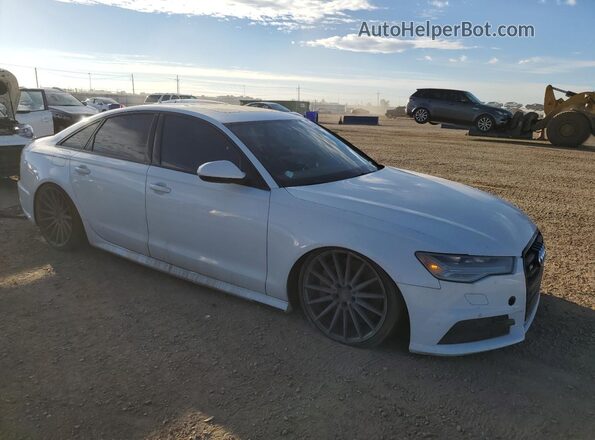 WAUFFAFC2JN042168 2018 AUDI S6 White წინა მარჯვენა
