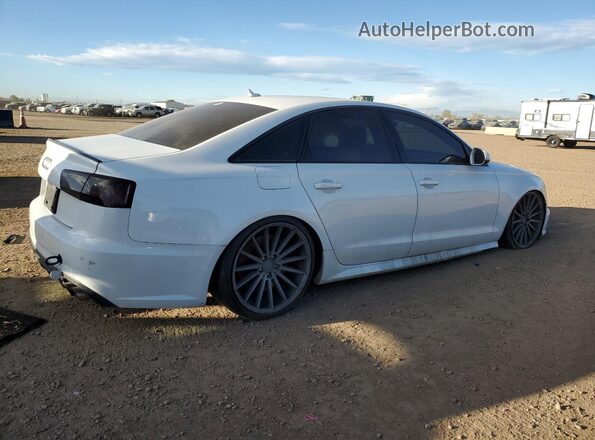 WAUFFAFC2JN042168 2018 AUDI S6 White უკანა მარჯვენა