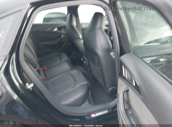 WAUFFAFC7JN043154 2018 AUDI S6 Black Widok naklejki z numerem VIN