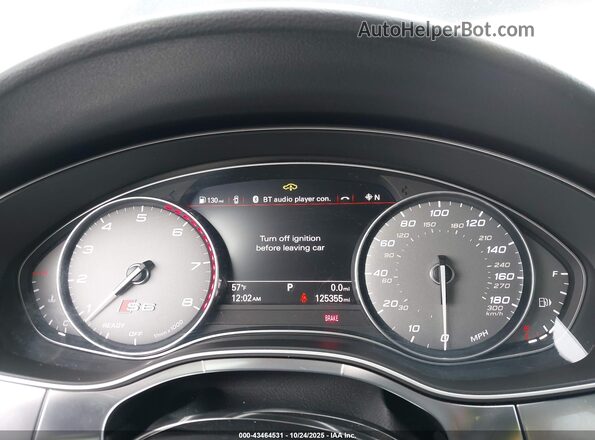 WAUFFAFC7JN043154 2018 AUDI S6 Black Widok tylnych siedzeń