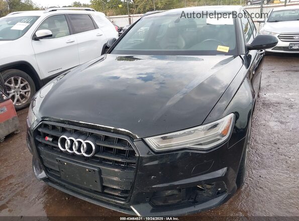 WAUFFAFC7JN043154 2018 AUDI S6 Black Widok z przodu