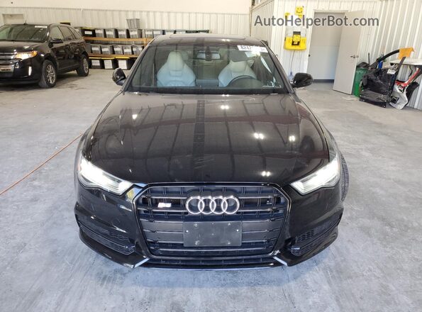 WAUFFAFC8JN049450 2018 AUDI S6 Black Widok z przodu