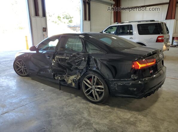 WAUFFAFC8JN049450 2018 AUDI S6 Black Tył lewy