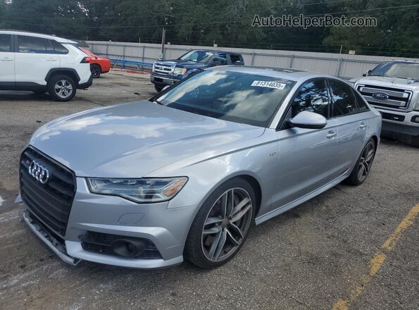 WAUH2AFC2GN080884 2016 AUDI S6 Silver Передня ліва чверть