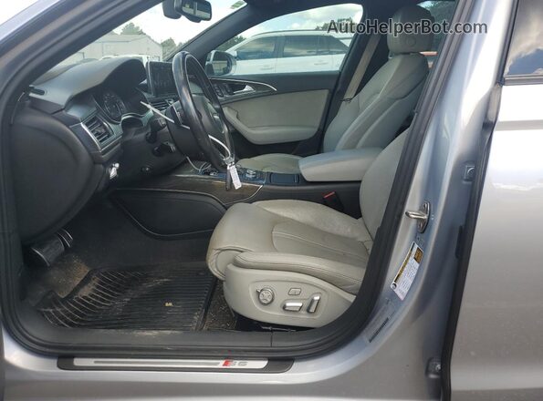 WAUH2AFC2GN080884 2016 AUDI S6 Silver Вид салону спереду