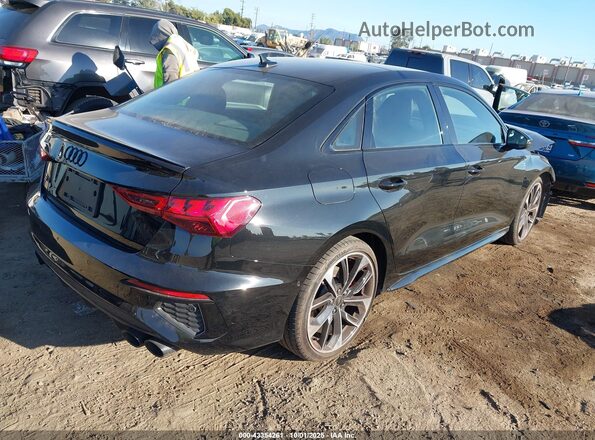 WAUH3DGY2RA008750 2024 AUDI S3 Черный Задняя правая четверть