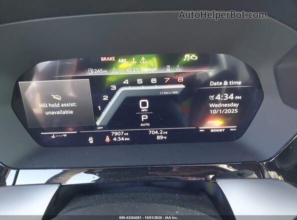 WAUH3DGY2RA008750 2024 AUDI S3 Черный Вид задних сидений